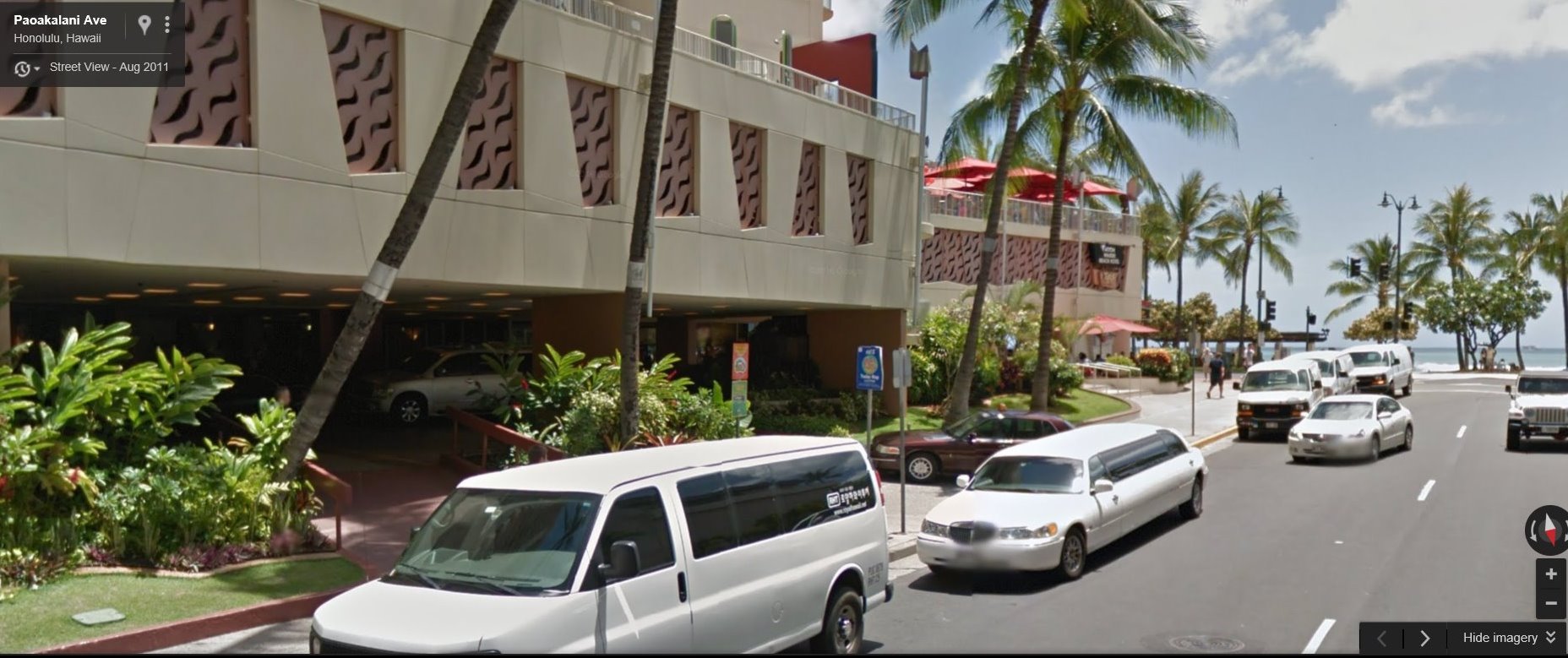 アストン・ワイキキ・ビーチ・ホテル　Paoakalani Ave    Honolulu, Hawaii