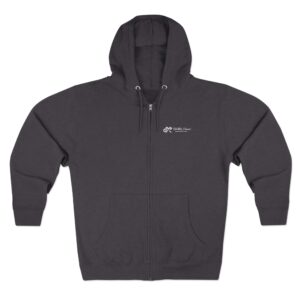 Wildlife Hawaii Zip Hoodie — Coastal Nature Graphic Zip-Up