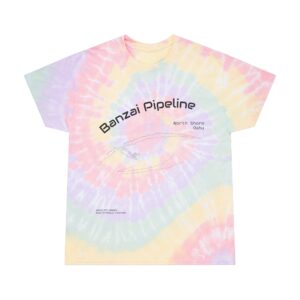 Pastel Spiral Tie-Dye Tee — Retro Boho Casual T-Shirt